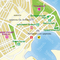Карта Дар-эс-Салама карта