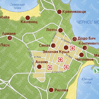 Центр Китена карта