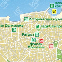 Город Ираклион карта