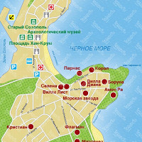 Центр Созополя карта