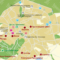 Карта Трускавца карта