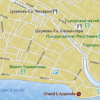 Центр Террачины карта