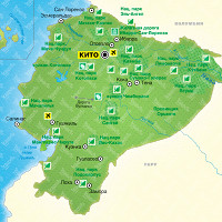 Карта Эквадора карта