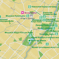 Карта Ташкента карта