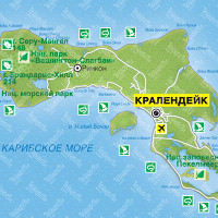 Бонайре карта