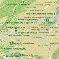 Старый город Фес карта