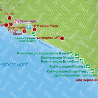Карта Ульциня карта