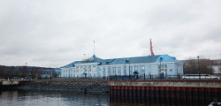 Морской вокзал в Мурманске