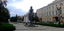 Памятник Державину в Тамбове