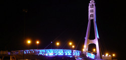 Мост поцелуев в Краснодаре