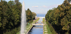 Нижний парк в Петергофе