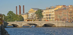 Обуховский мост в Санкт-Петербурге