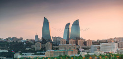 Пламенные башни в Баку