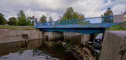 Синий мост в Кронштадте