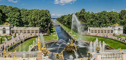 Нижний парк в Петергофе