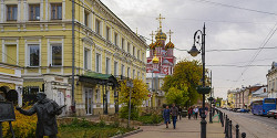 Рождественская улица в Нижнем Новгороде