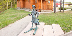 Памятник «Банщик» в Минске