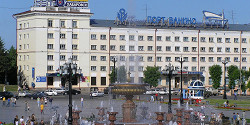 Площадь имени Ленина в Хабаровске