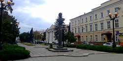 Памятник Державину в Тамбове