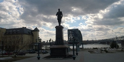 Памятник Александру III в Новосибирске