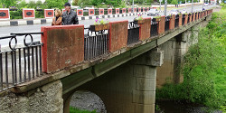 Красный мост в Полоцке