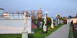 Аллея скульптур в Выборге