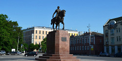 Соборная площадь в Рязани