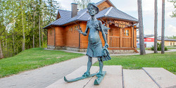 Памятник «Банщик» в Минске
