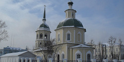 Спасо-Преображенская церковь в Иркутске