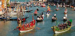 Историческая регата в Венеции