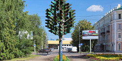 Светофорное дерево в Пензе