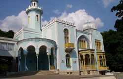 Дворец эмира бухарского в Железноводске, фасад