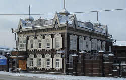 Архитектура старых зданий в Иркутске
