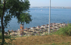 Вид пляжа Анапы