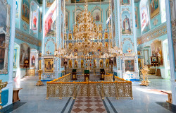 Интерьер церкви, Оранский Богородицкий монастырь, Нижний Новгород