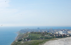 Вид на Анапу и Чёрное море с Лысой горы, Супсех