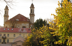 Вильнюс в осенних красках.