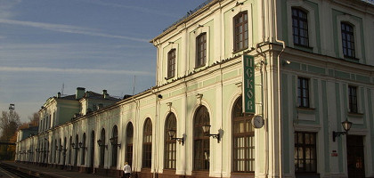 Железнодорожный вокзал, Псков