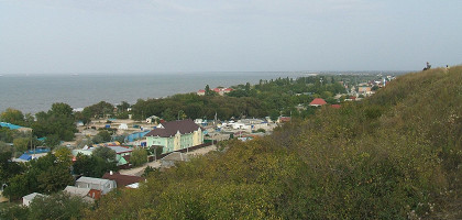 Вид на станицу Голубицкую