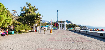 Алушта утром, Крым