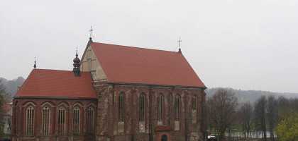 Вид на Костел Святого мученика Георгия, Каунас
