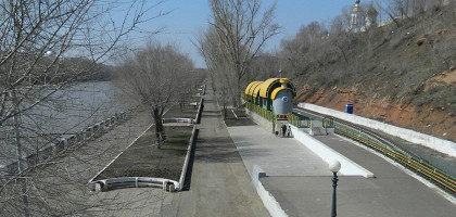 Оренбургская детская железная дорога, станция Комсомольская