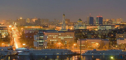 Ночной Ростов-на-Дону