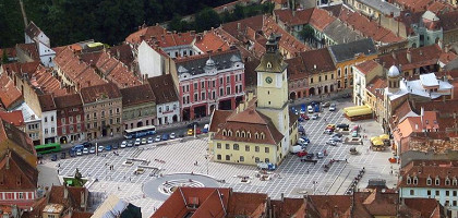 Панорама Брашова, Румыния