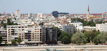 Виды сербского города Нови-Сад