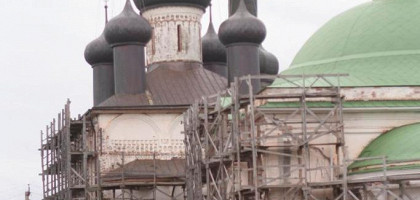 Вид на Горицкий Вознесенский женский монастырь, Кириллов