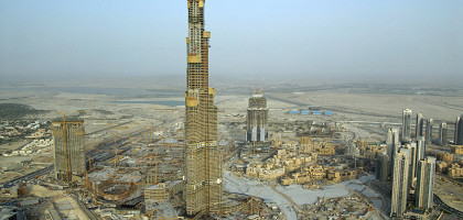 Башня Burj Dubai, Дубай, ОАЭ