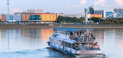 Корабль на Амуре, Благовещенск