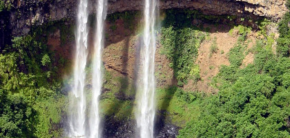 Водопад на острове Маврикий
