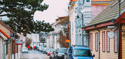 Курессааре, Эстония, улица Кауба